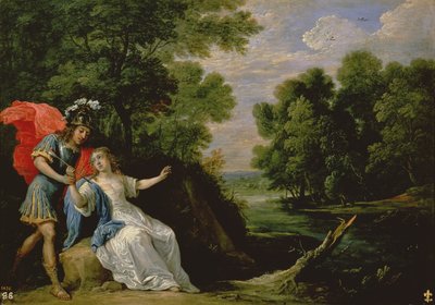 De Verzoening van Rinaldo en Armida, 1836 door David Teniers the Younger